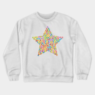 Maths Star Maths Lover Crewneck Sweatshirt